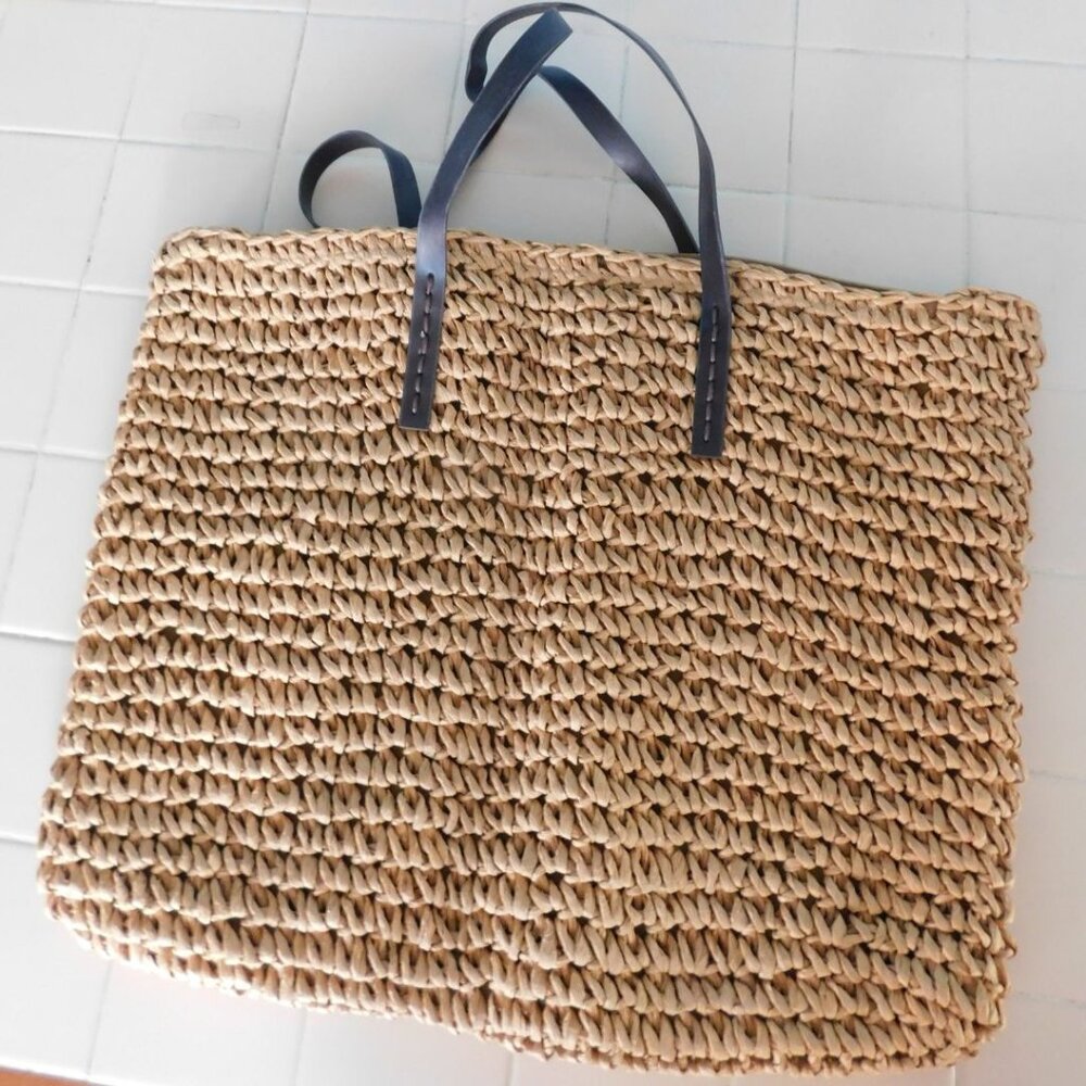 Straw Summer Bag
